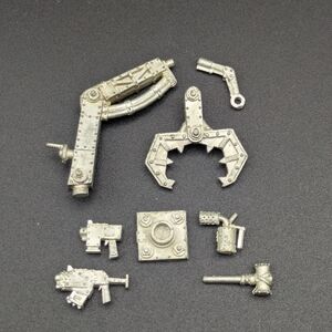 RARE Warhammer 40k Classic Metal Rogue Trader Ork Big Grabber Wrekker Truck Lot